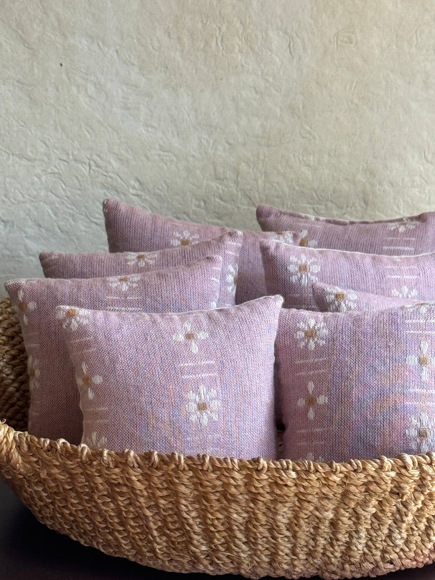 Dusty Pink Square Lavender Sachets 