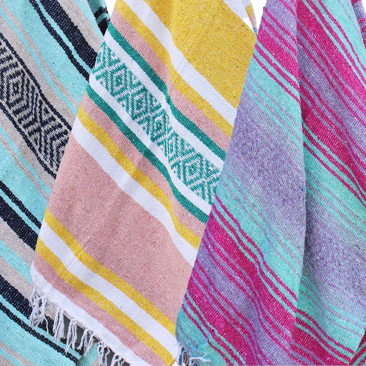 Mexican Throw Yoga Blanket