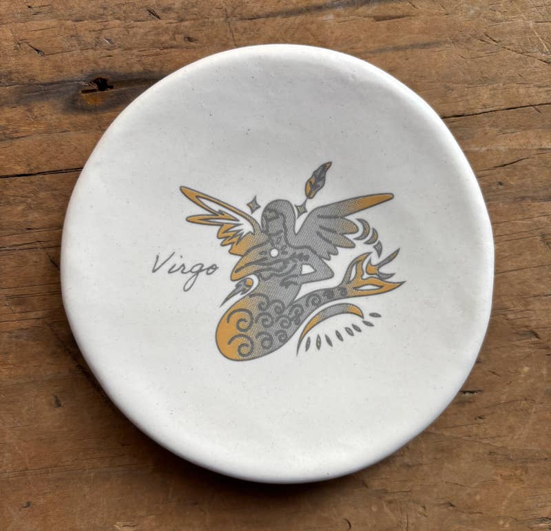 Round Dish: Zodiac & Astrological signs