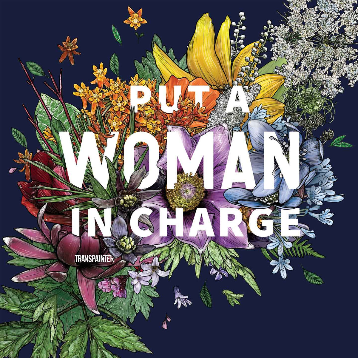 Put a Woman in Charge Bumper Stickers | Feminist Sticker
