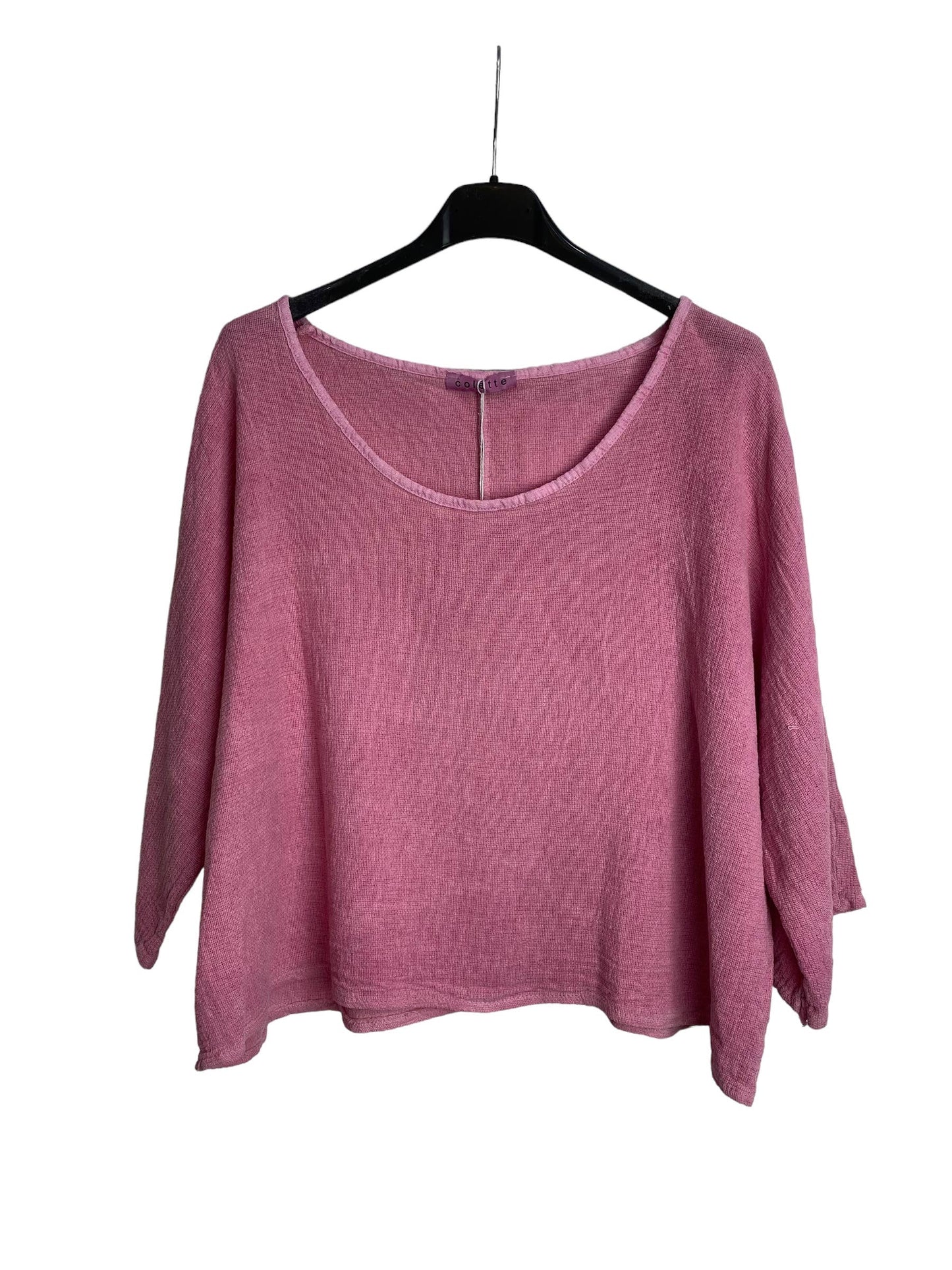 1973 INGRID WOMEN'S COTTON LINEN CROP TOP