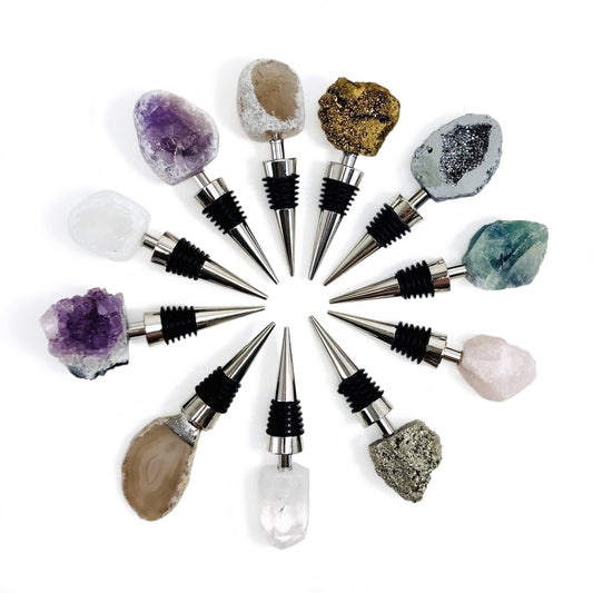 Crystal Bottle Wine Stopper