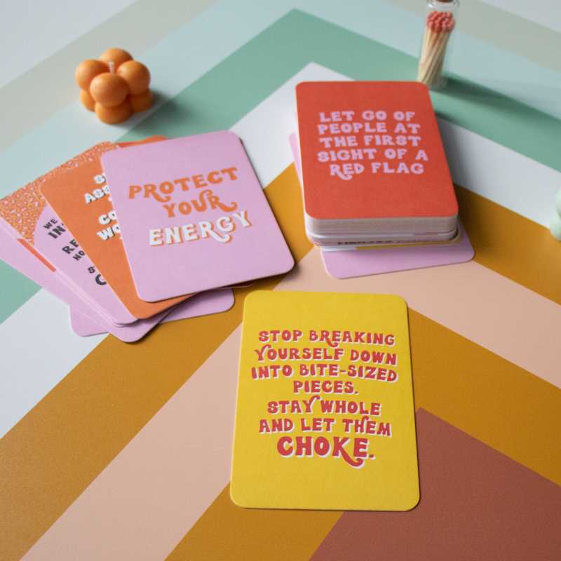Women Don't Owe You Pretty: 50 Cards to Protect Your Energy and Find Self-Love by Florence  Given