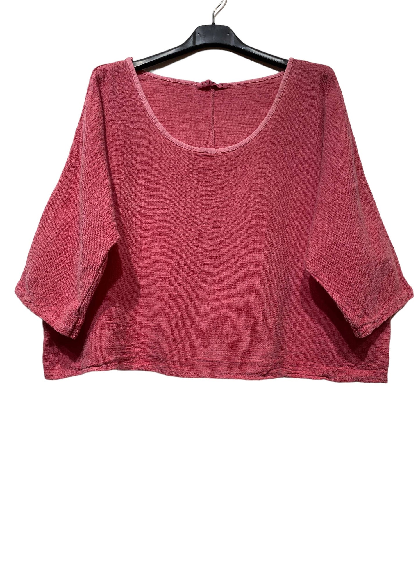 1973 INGRID WOMEN'S COTTON LINEN CROP TOP