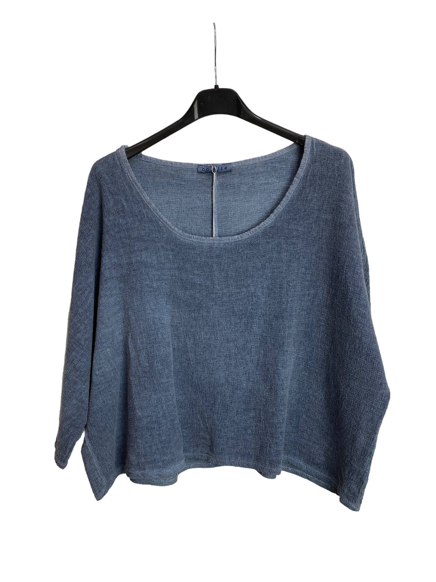 1973 INGRID WOMEN'S COTTON LINEN CROP TOP